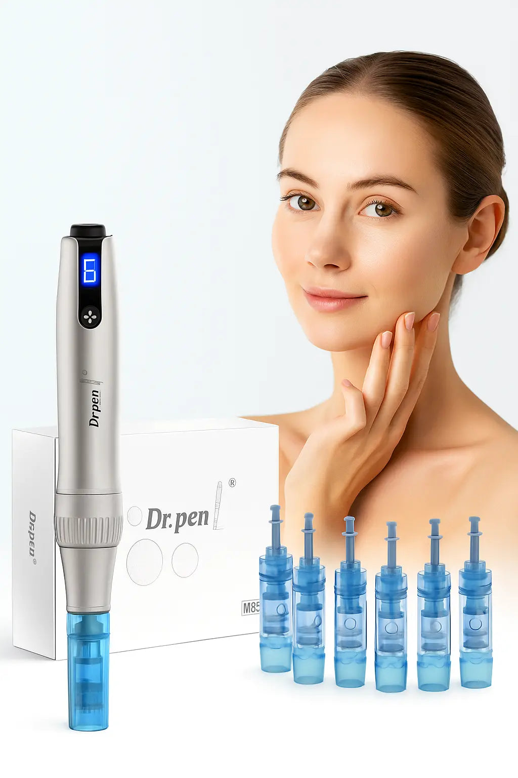 Reveal Radiant Skin at Home with Dr. Pen M8S Microneedling Pen