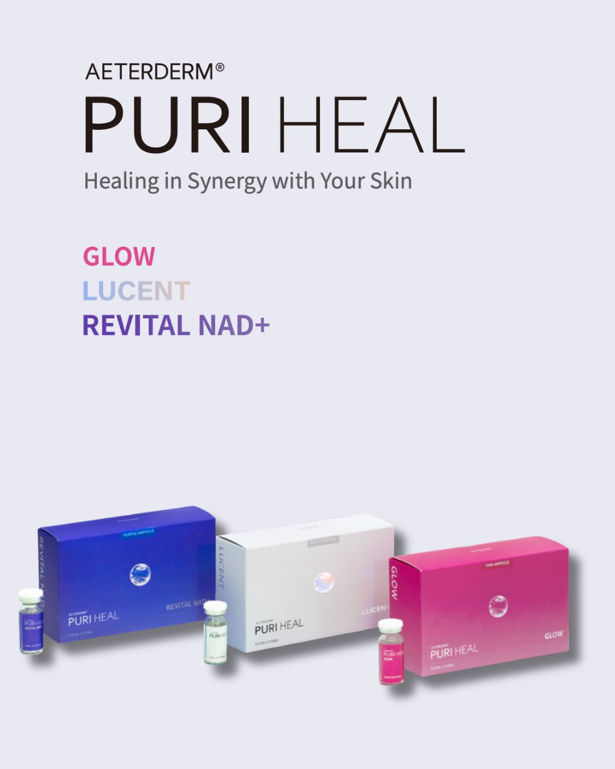 Puri Heal Revital NAD+ |  Mesoglow
