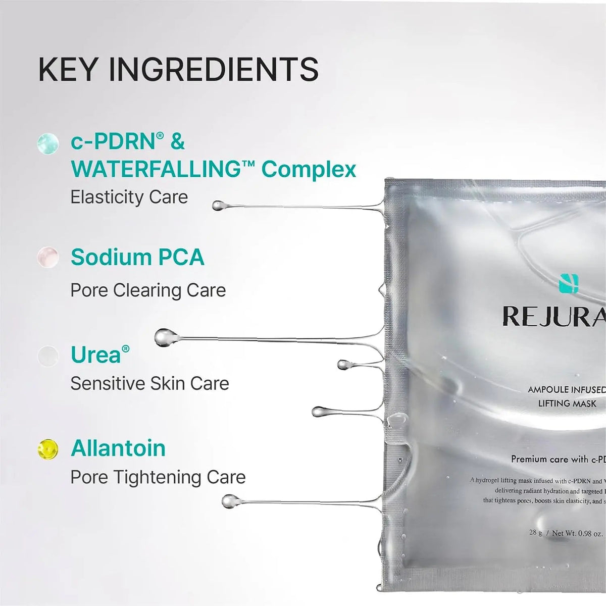 Rejuran Ampoule Infused Lifting Mask Pharma Research Products