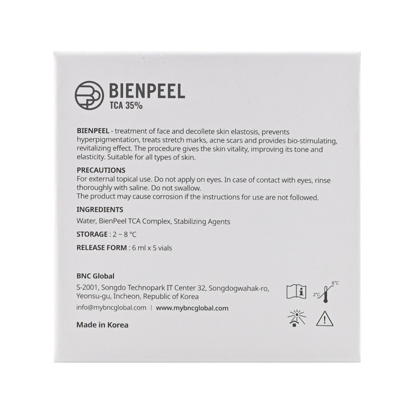 Bienpeel TCA 35% - Filler Lux