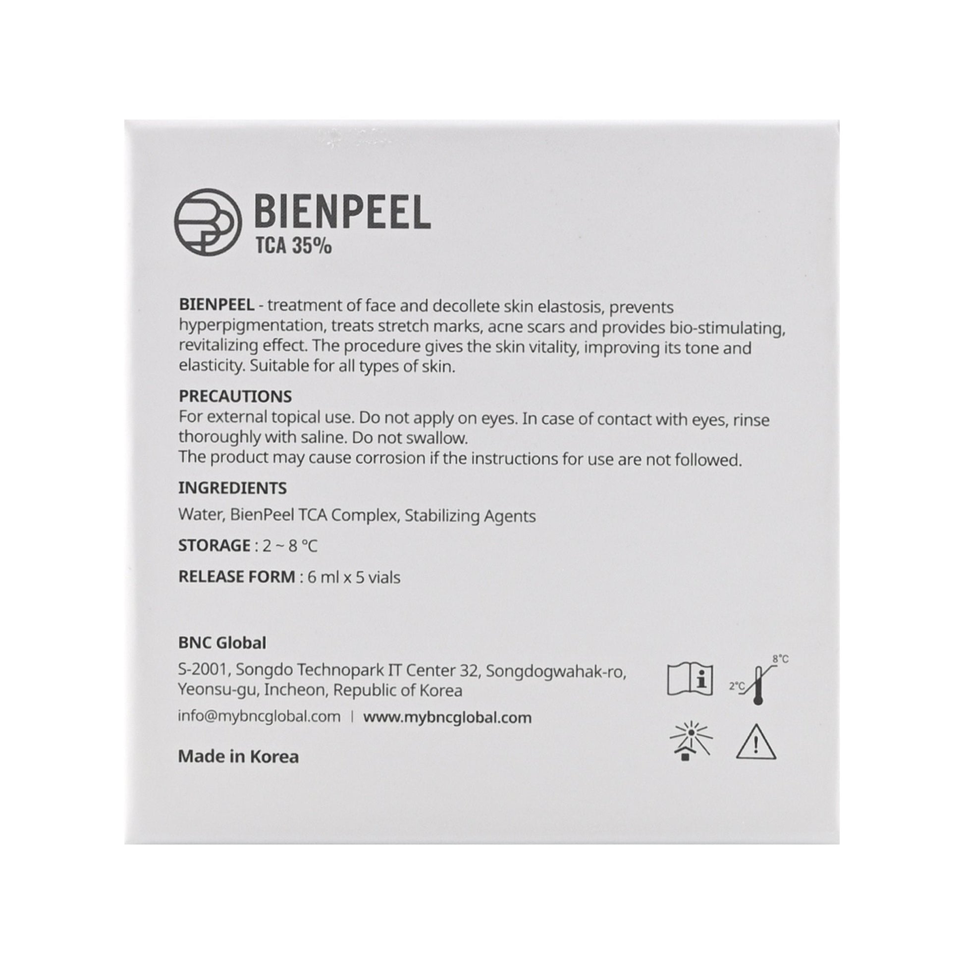 Bienpeel TCA 35% - Filler Lux