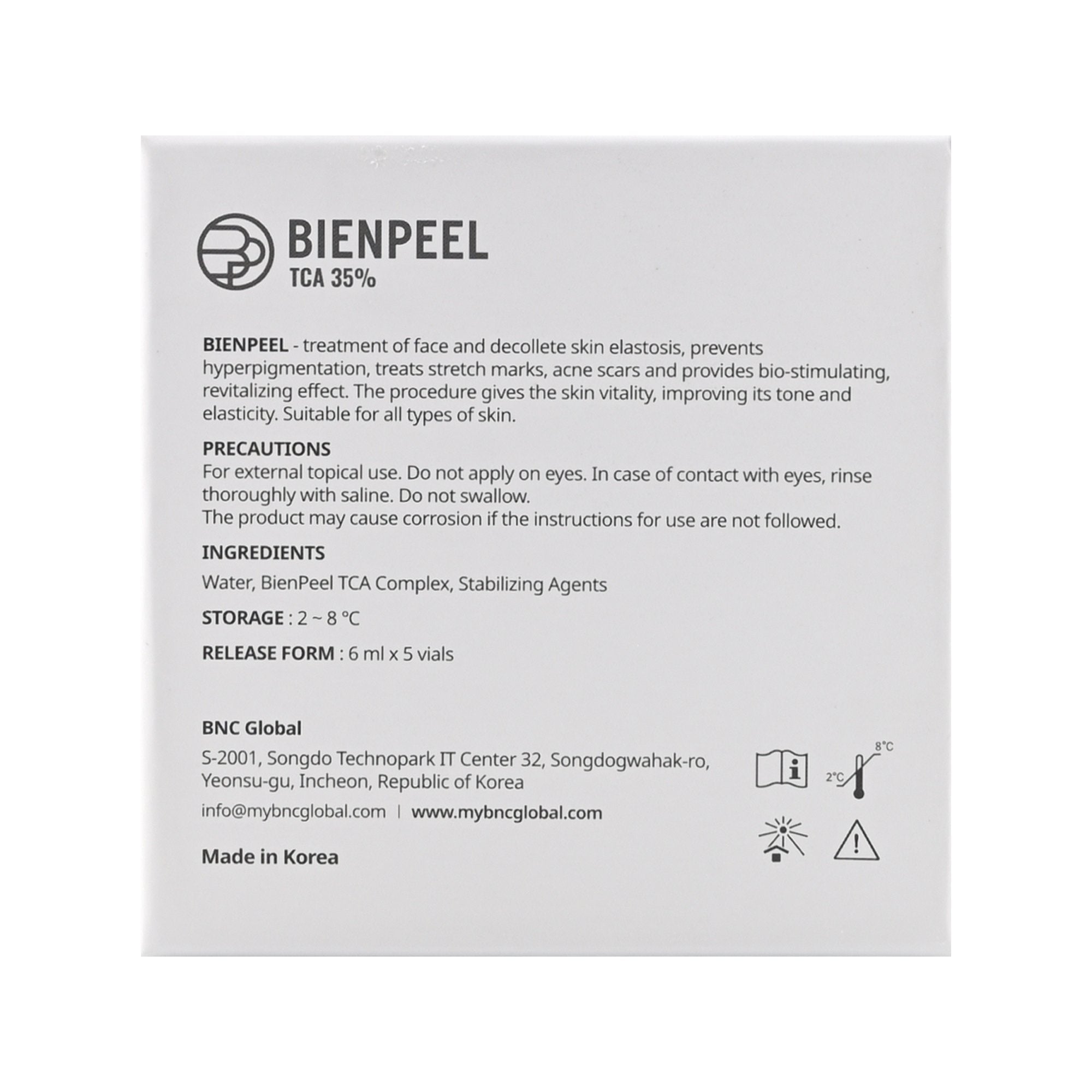 Bienpeel TCA 35% - Filler Lux