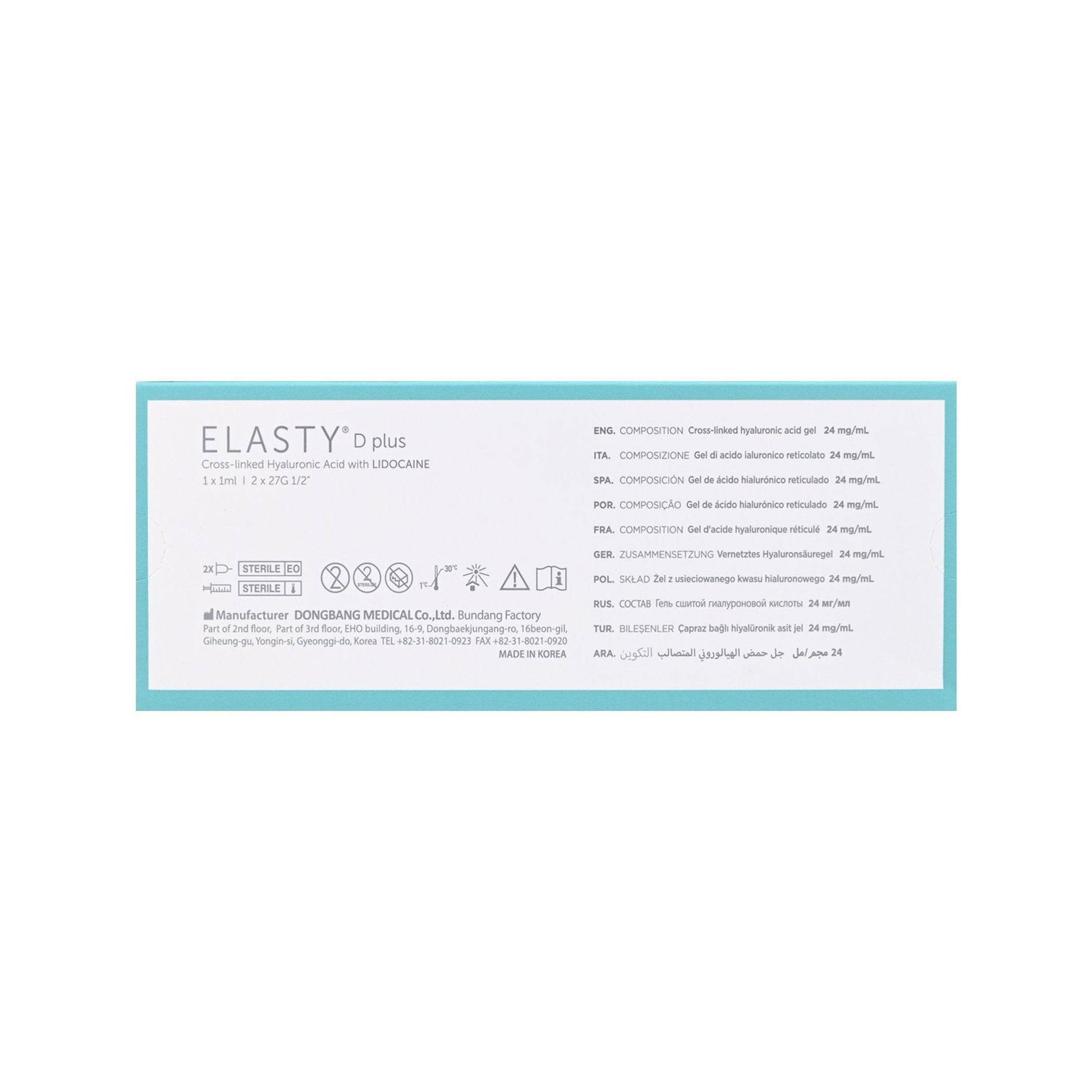 Elasty D Plus - Filler Lux