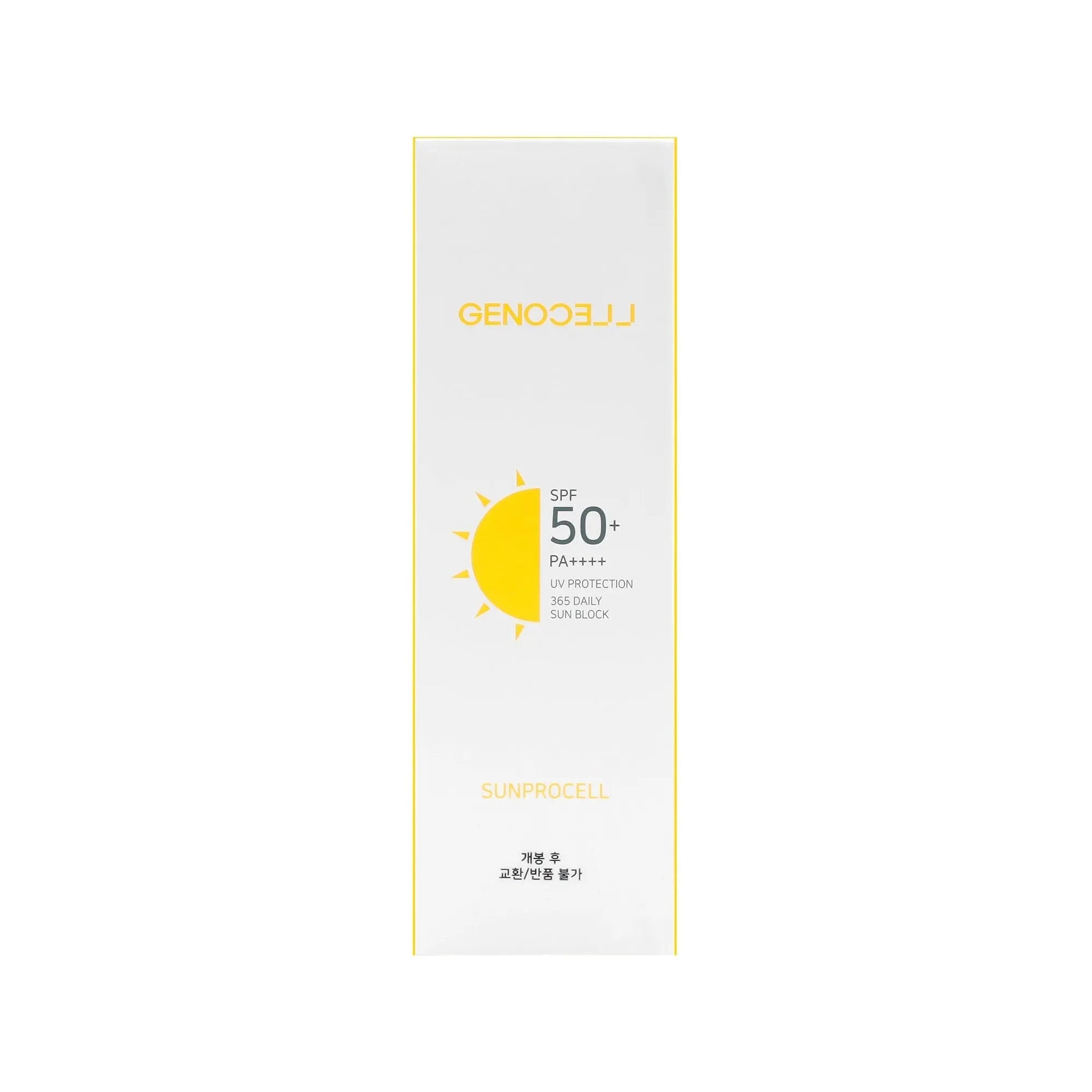 Genocell Sunprocell SPF 50+ - Filler Lux