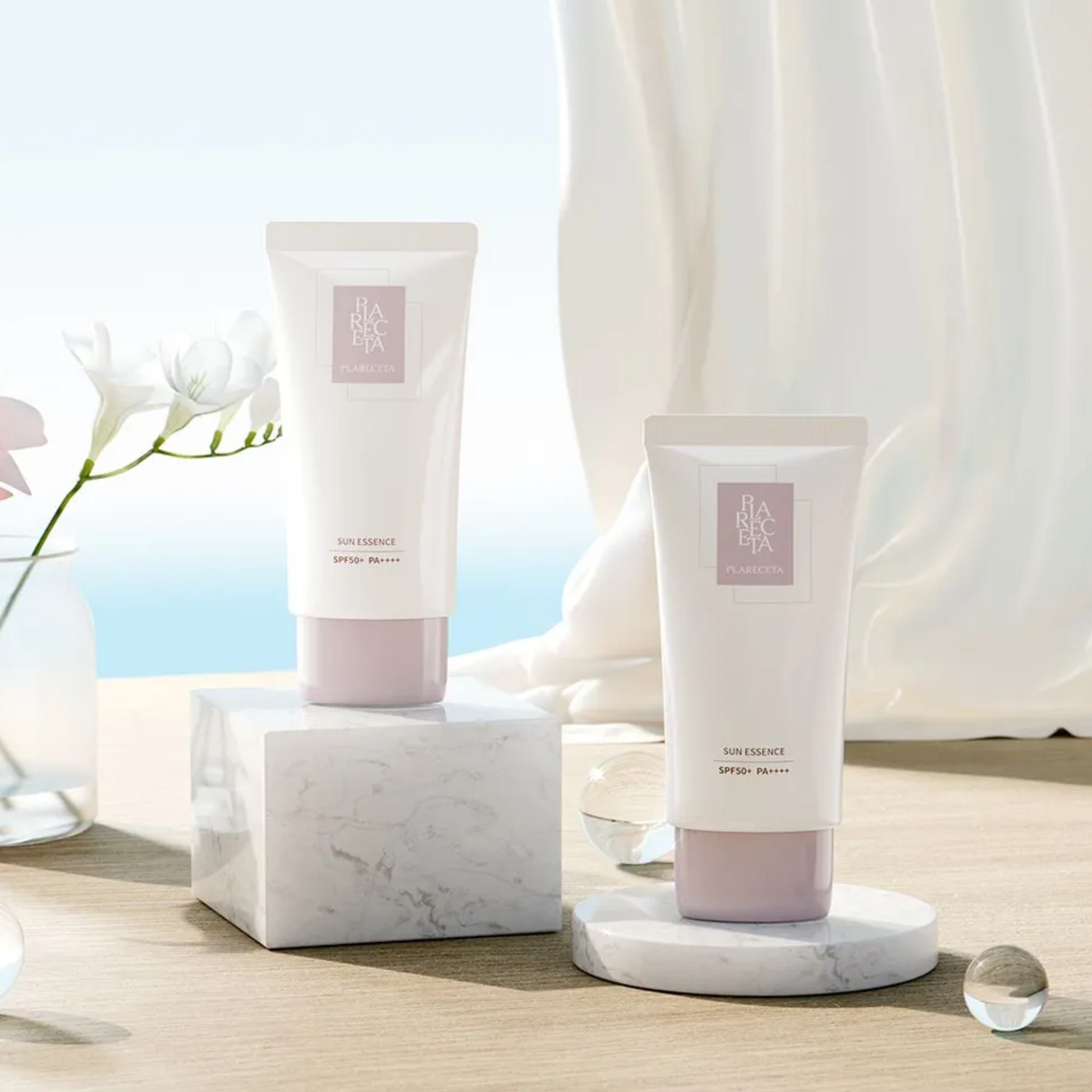 Plareceta Firming Sun Essence SPF50+ - Mesoglow