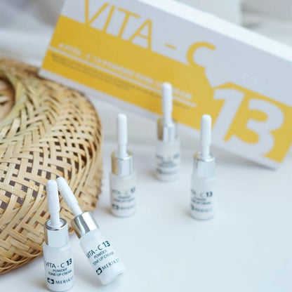 Merikit VITA - C 13 Powder Ton-up Cream - Filler Lux