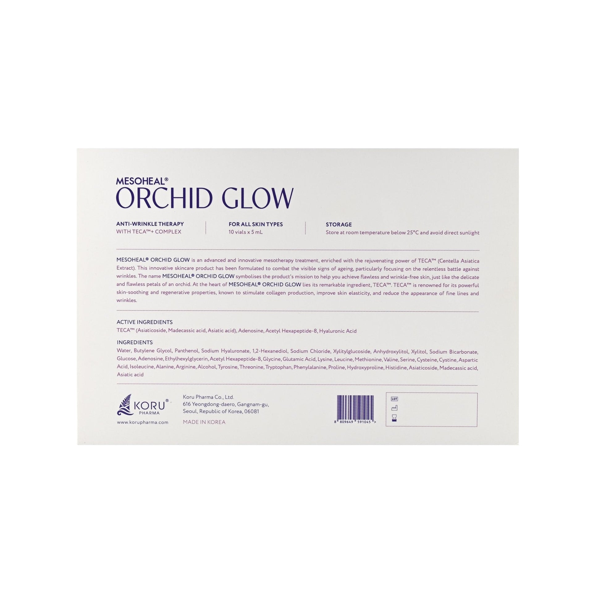 Mesoheal Orchid Glow - Filler Lux