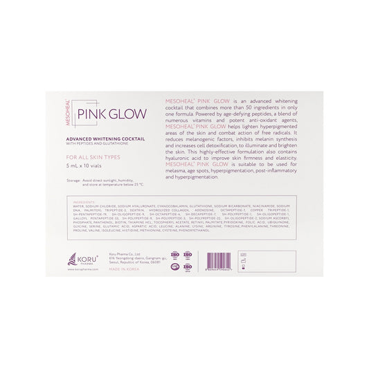 Mesoheal Pink Glow - Filler Lux
