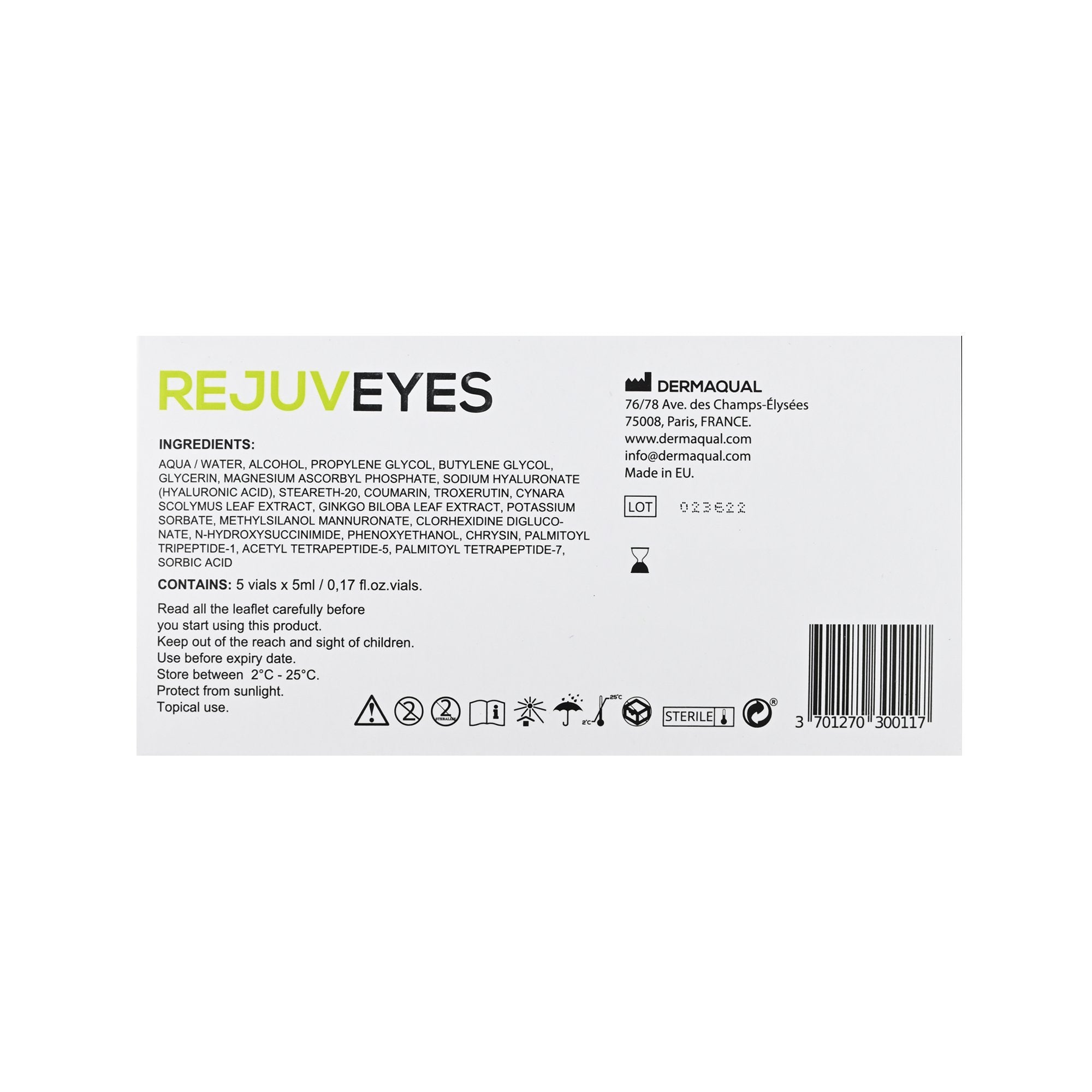 Rejuveyes - Filler Lux